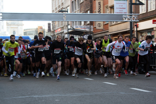 De start