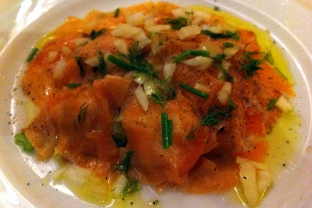 Carpaccio di Salmone