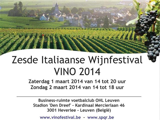 vino2014-italiaanse-wijn-festival-spqr-leuven VINO2014 Italiaanse wijn festival S.P.Q.R. in Leuven